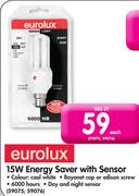 Eurolux 15W Energy Saver With Sensor