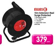 Ellies E 15m Extension Reel Surge Protected