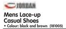 Mens Lace-Up Casual Shoes-Per Pair