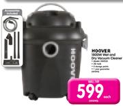 Hoover 1800W Wet & Dry Vacuum Cleaner HWD20