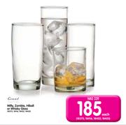 Consol Willy, Zombie, Hiball Or Whisky Glass-Each