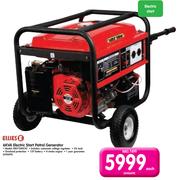 Ellies 6KVA Electric Start Petrol Generator-Each