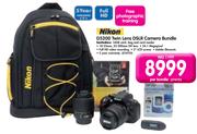 Nikon D5200 Twin Lens DSLR Camera Bundle