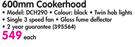 Defy 600mm Cookerhood DCH290-Each