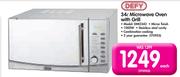 Defy 34Ltr Microwave Oven With Grill DMO343-Each