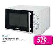Hisense 20Ltr Manual Microwave Oven H20MOWH-Each