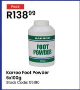 Karroo Foot Powder-6 x 100g Per Pack