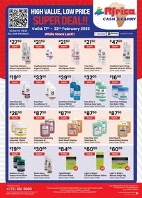 Africa Cash and Carry : Super Deal (17 February - 22 February 2025 While Stocks Last)