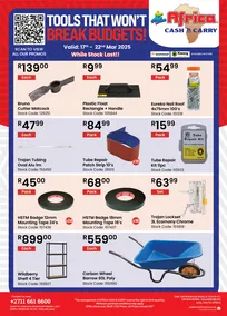 Africa Cash & Carry : Tools That Won't Break Budgets (17 March - 22 March 2025)