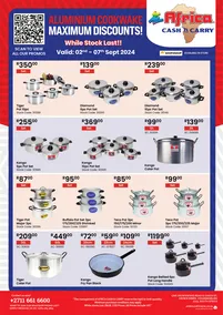 Africa Cash & Carry : Aluminium Cookware (02 September - 07 September 2024)