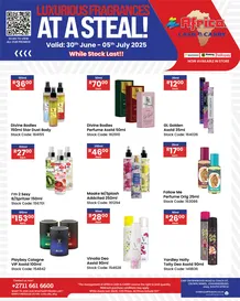 Africa Cash and Carry : Luxurious Fragrances At A Steal (30 June - 05 July 2025 While Stocks Last)