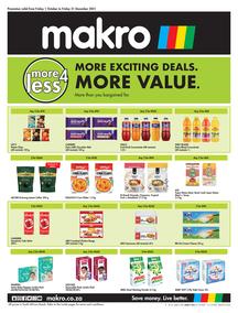 Makro : More4Less Deals (01 October - 31 December 2021)