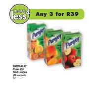 Paramalat Pure Joy Fruit Juices(All Variants)-3x1Ltr