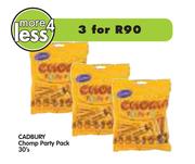 Cadbury Chomp Party Pack-3x30's