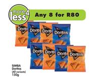 Simba Doritos(All Variants)-8x150g