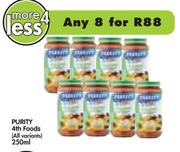 Purity 4th Foods(All Variants)-8x250ml