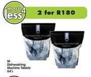 M Dishwashing Machine Tablets-2x64's