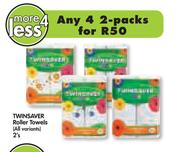 Twinsaver Roller Towels(All Variants)-4x2's