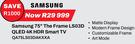 Samsung 75" The Frame LS03D QLED 4K HDR Smart TV QA75LS03DAKXXA