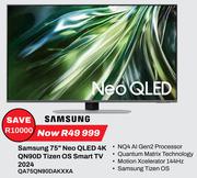 Samsung 75" Neo QLED 4K QN90D Tizen OS Smart TV 2024 QA75QN90DAKXXA