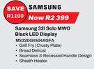 Samsung 32L Solo MWO Black LED Display MS32DG4504AGFA