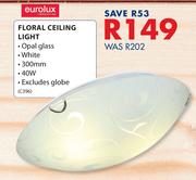 Eurolux Floral Ceiling Light