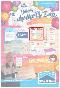 Chamberlains : Happy Mother's Day (6 May - 12 May 2019), page 1
