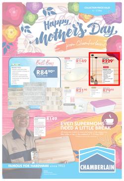 Chamberlains : Happy Mother's Day (6 May - 12 May 2019), page 1