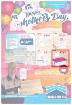 Chamberlains : Happy Mother's Day (6 May - 12 May 2019), page 1