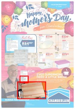 Chamberlains : Happy Mother's Day (6 May - 12 May 2019), page 1