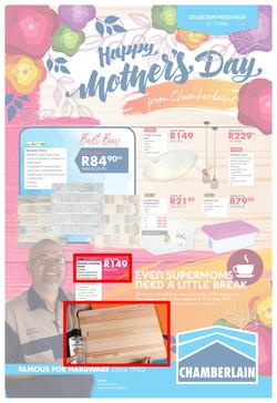 Chamberlains : Happy Mother's Day (6 May - 12 May 2019), page 1