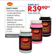 Dala Craft Paint-250ml Each