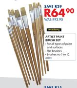 Academy Artist Paint Brush Set