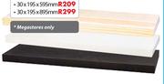 Floating Shelf-30 x 195 x 595mm Ea