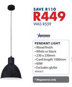 Bright Star Pendant Light