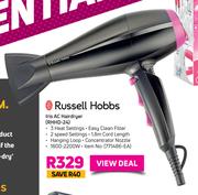 Russell Hobbs Iris AC Hairdryer RHHD-24