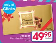 Jacquot Chocolate Assortment-300gm Per Box