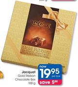Jacquot Gold Ribbon Chocolate Box-100gm Per Box