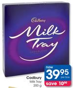 Cadbury Milk Tray-200gm Per Box