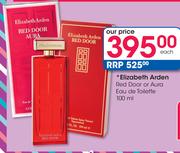 Elizabeth Arden Red Door Or Aura Eau De Toilette-100ml Each