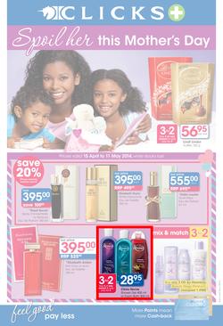 Clicks : Mothers Day (15 Apr - 11 May 2014), page 1