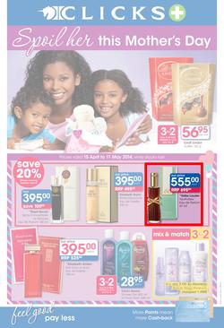 Clicks : Mothers Day (15 Apr - 11 May 2014), page 1