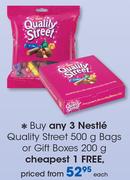Nestle Quality Street 500g Bags Or Gift Boxes 200g-Each