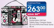 Coty Exclamation Gift Set-Per Set