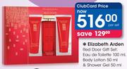 Elizabeth Arden Red Door Gift Set-Per Set