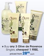 Olive De Provence Singles-Each