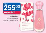Revlon Pink Happiness Eau De Toilette 50ml-Each
