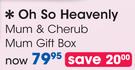 Oh So Heavenly Mum & Cherub Mum Gift Box-Per Set