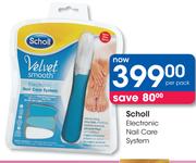 Scholl Electronic Nail Care System-Per Pack