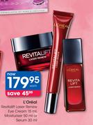 Revitalift Laser Renew Eye Cream 15ml, Moisturiser 50ml Or Serum 30ml-Each